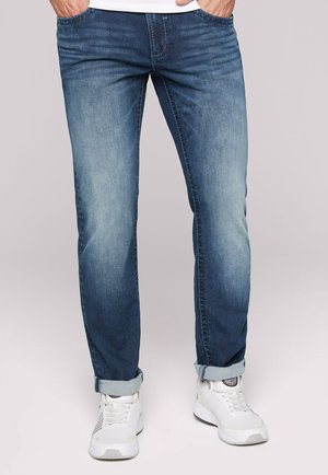 Jeans a sigaretta - dark blue jogg