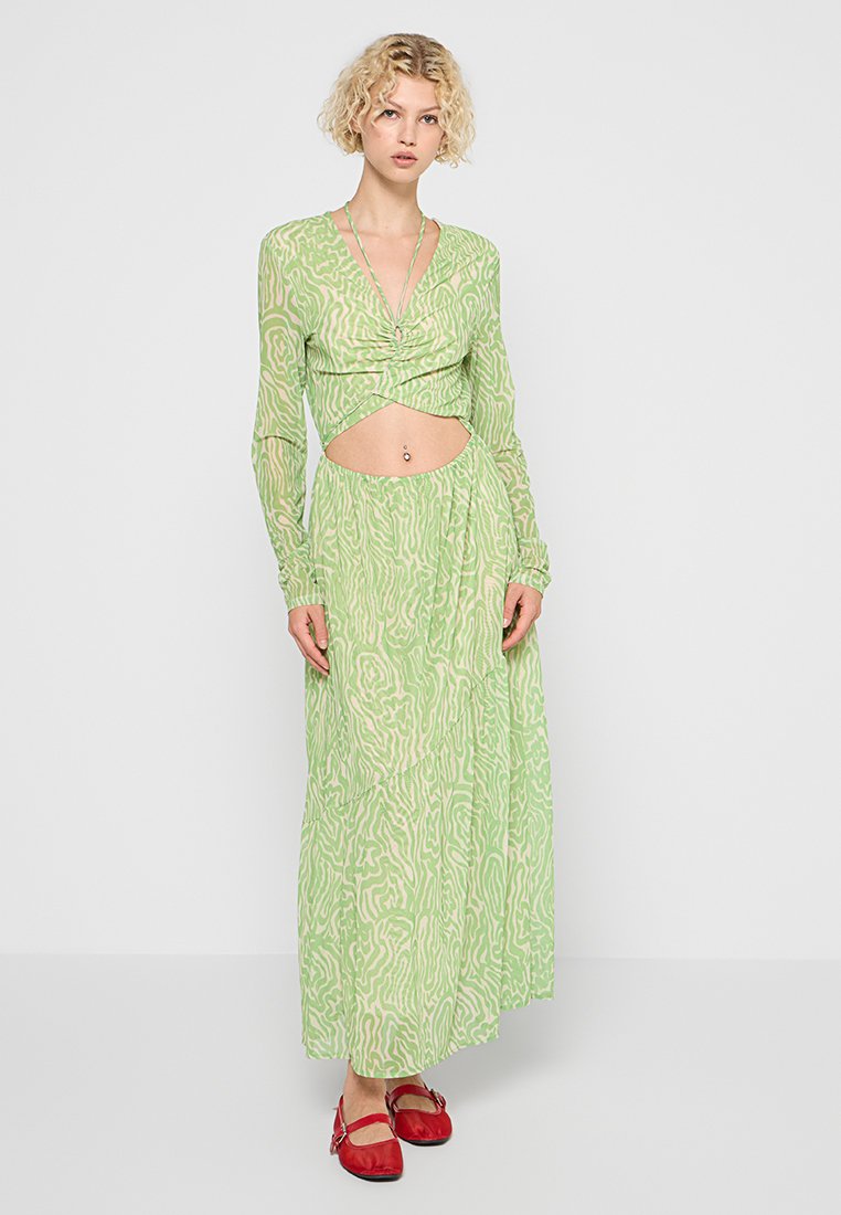 & Other Stories Maxi-jurk groen
