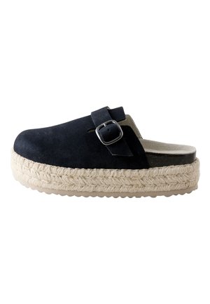 Next, REGULAR FIT - FOREVER COMFORT ESPADRILLE FOOTBED  - Šľapky - navy