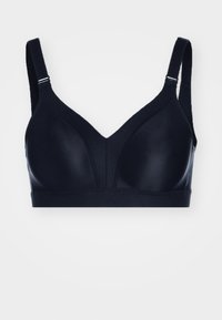 WELLNESS NON-WIRED  - Αθλητικό σουτιέν μεσαίας στήριξης - black