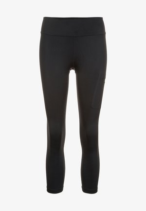 POWER - 3/4 sports trousers - black