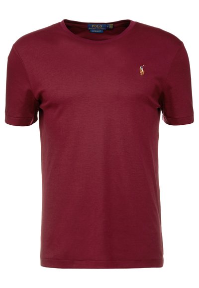 Polo Ralph Lauren CUSTOM SLIM FIT SOFT COTTON T-SHIRT - T-shirt básica - classic wine
