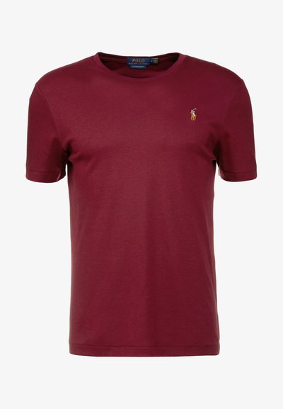 Polo Ralph Lauren CUSTOM SLIM FIT SOFT COTTON T-SHIRT - T-shirt básica - classic wine