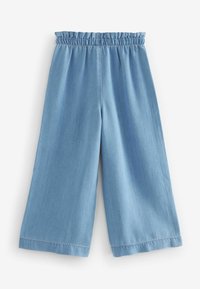Next WIDE LEG - Flared jeans - light blue denim