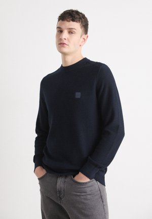 BOSS ANION_S - Strickpullover - dark blue