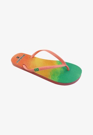 Brasileras CHANCLA BRASILERAS®, COSMIC  ,HECHO EN BRAZIL - Sandalias de dedo - orange