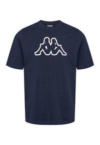 LOGO KORPO CROMEN  - Majica kratkih rukava s printom - blue marine