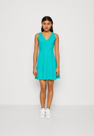 WAL G. PHILLIS V NECK SKATER - Robe en jersey - blue