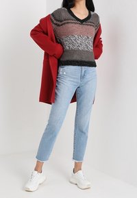 Noisy May Stickad tröja - dark green