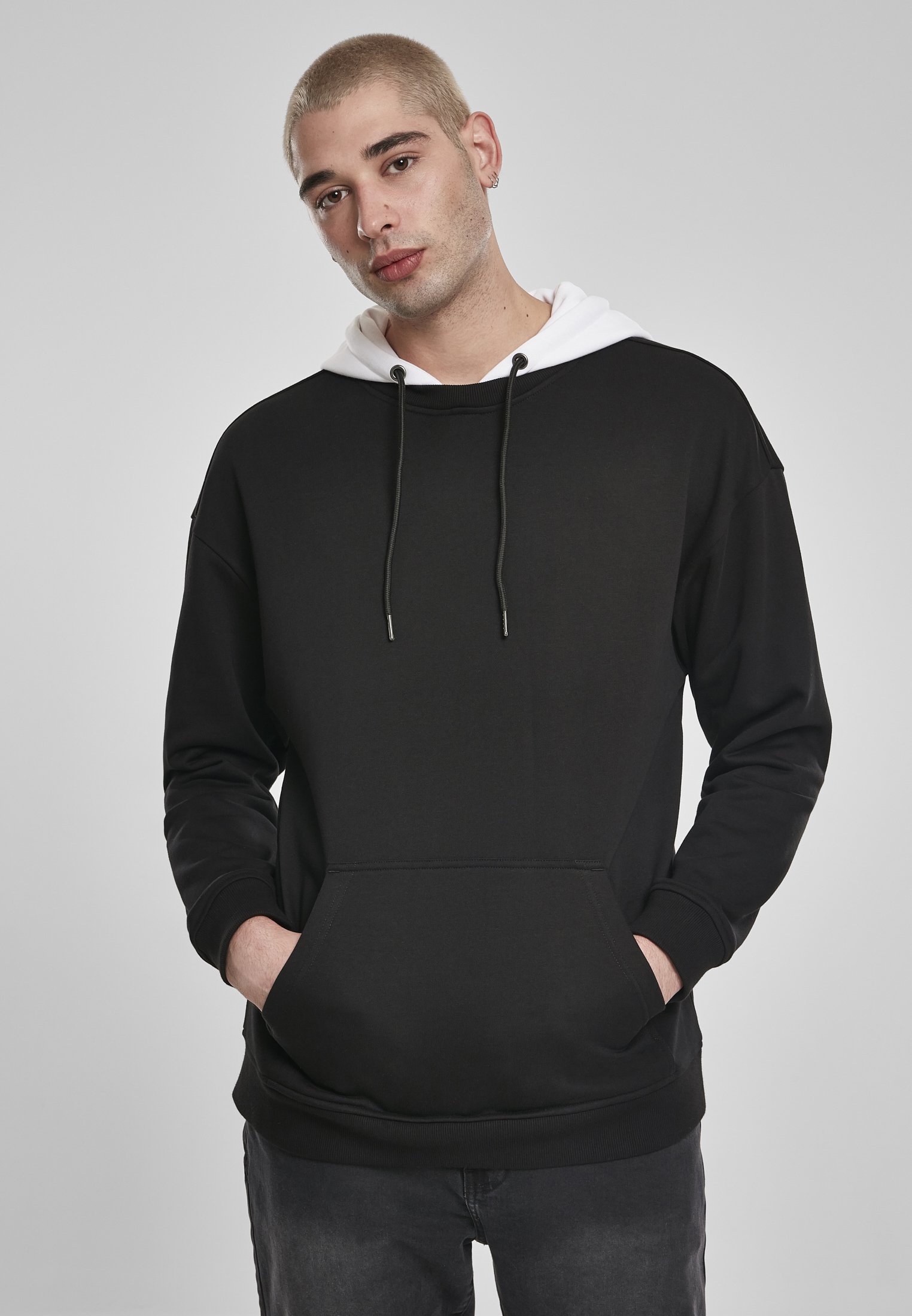 Urban Classics blanke hoodie heren Sweatshirt met capuchon (1-Pack