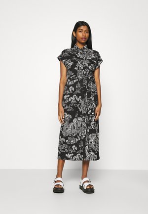 ARIANA DRESS - Vestido camisero - black