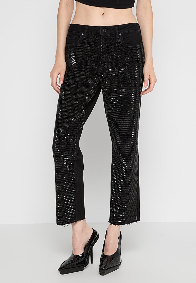 AllSaints Straight leg jeans zwart