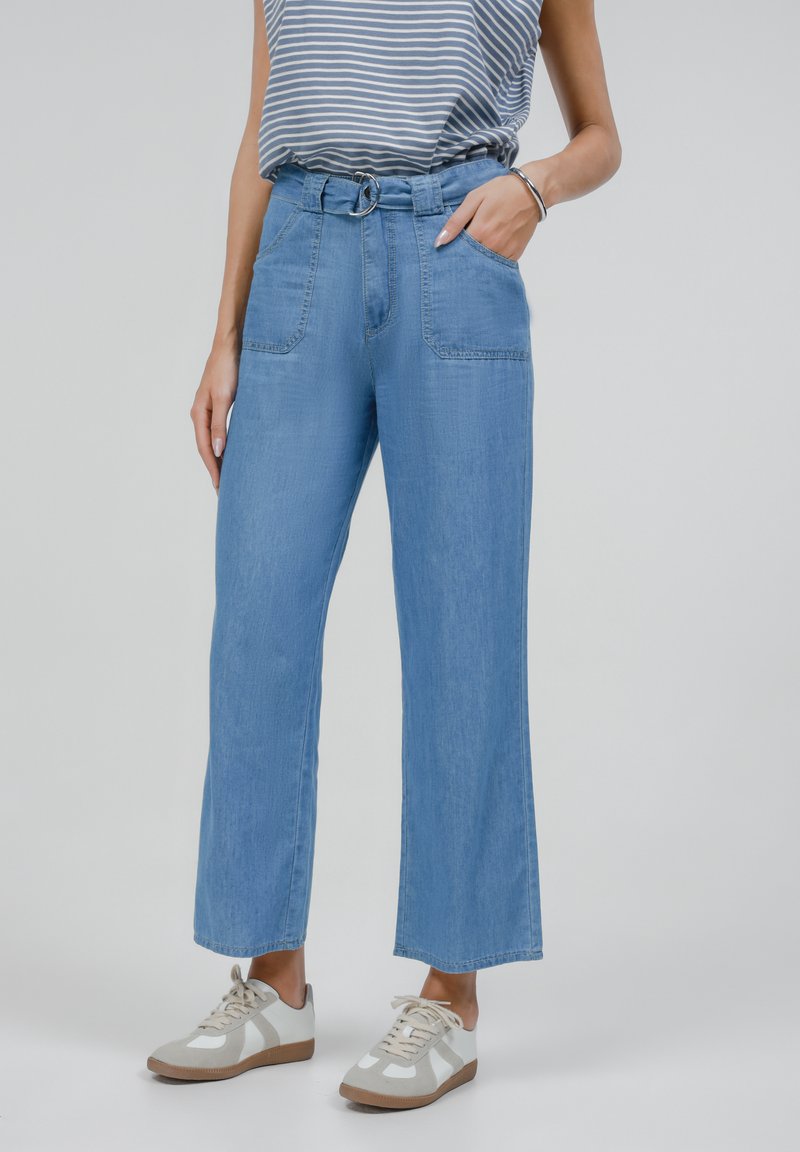 Anna Field by Zalando - Straight leg jeans - light blue wash, Enlarge