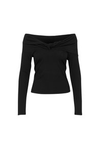 KAKAYLA OFFSHOULDER  - Top s dlhým rukávom - black deep