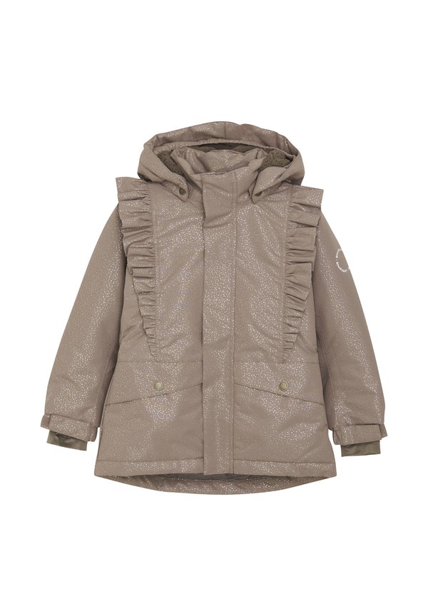 W FRILLS - Parka - pine bark