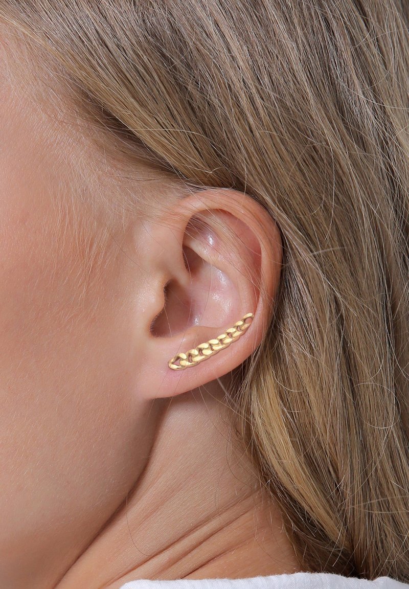 Elli Orecchini Donne Cerchio di Base Geo Tendenza in Argento | FindTheDeal