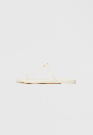MINI MILLER JELLY - T-bar sandals - ivory/gold-coloured