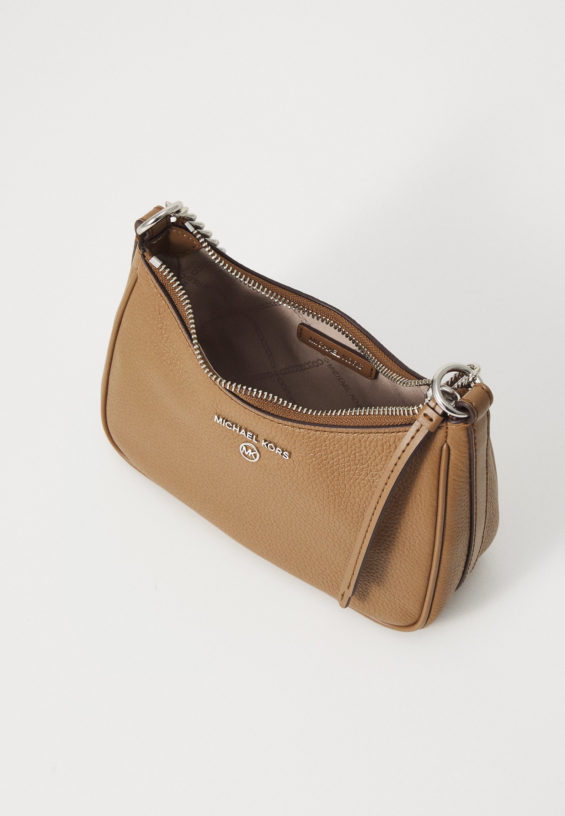 MICHAEL KORS ショルダーバッグ MICHAEL Michael Kors CHARM POUCHETTE - Handbag - driftwood/brown