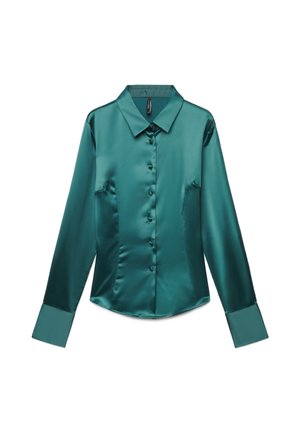 Calliope, CAMICIA TINTA UNITA - Hemdbluse - verde bosco