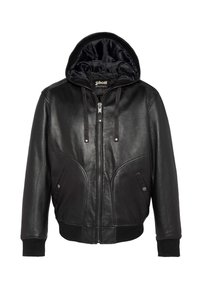 Schott À CAPUCHE - Læderjakker - noir