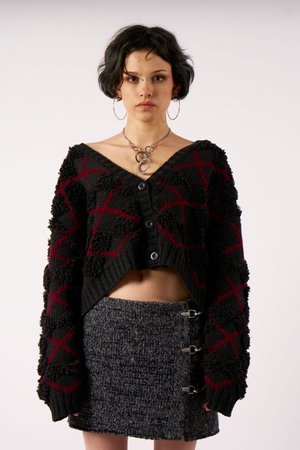 CURATOR CARDI - Ζακέτα - charcoal