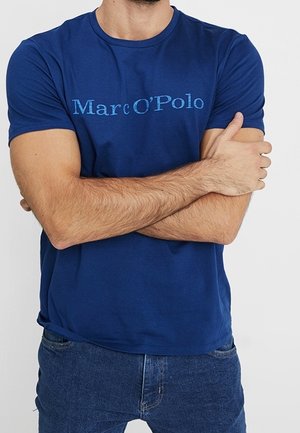 T-shirt print - dark blue