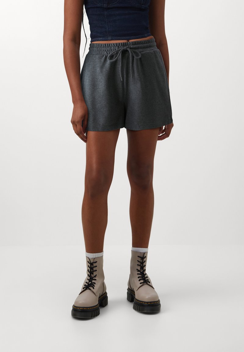 Pieces PCCHILLI NOOS - Tepláky - dark grey melange