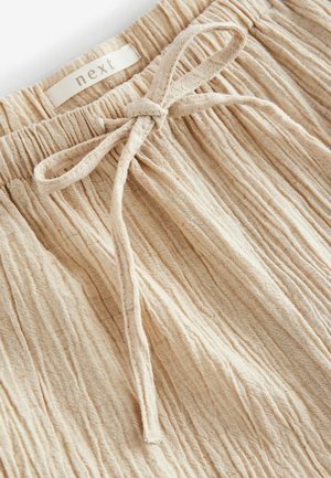 Next PETITE FIT - WIDE TEXTURED - Kelnės - neutral