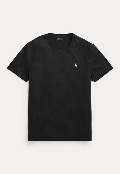 Polo Ralph Lauren CUSTOM SLIM FIT JERSEY CREWNECK T-SHIRT - Basic T-shirt - black