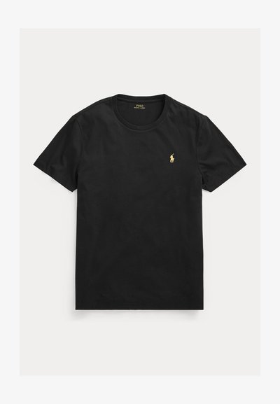 Polo Ralph Lauren CUSTOM SLIM FIT JERSEY CREWNECK T-SHIRT - Basic T-shirt - black