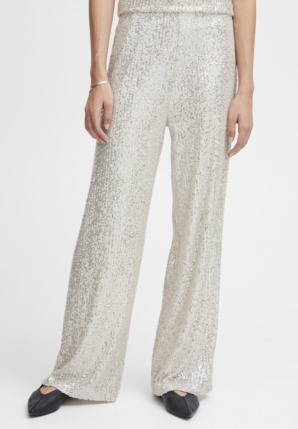 IHFauci - Trousers - frosted almond