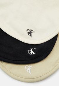 Calvin Klein Jeans BIB GIFTBOX UNISEX 3 PACK - Podbradník - papyrus/black/green haze