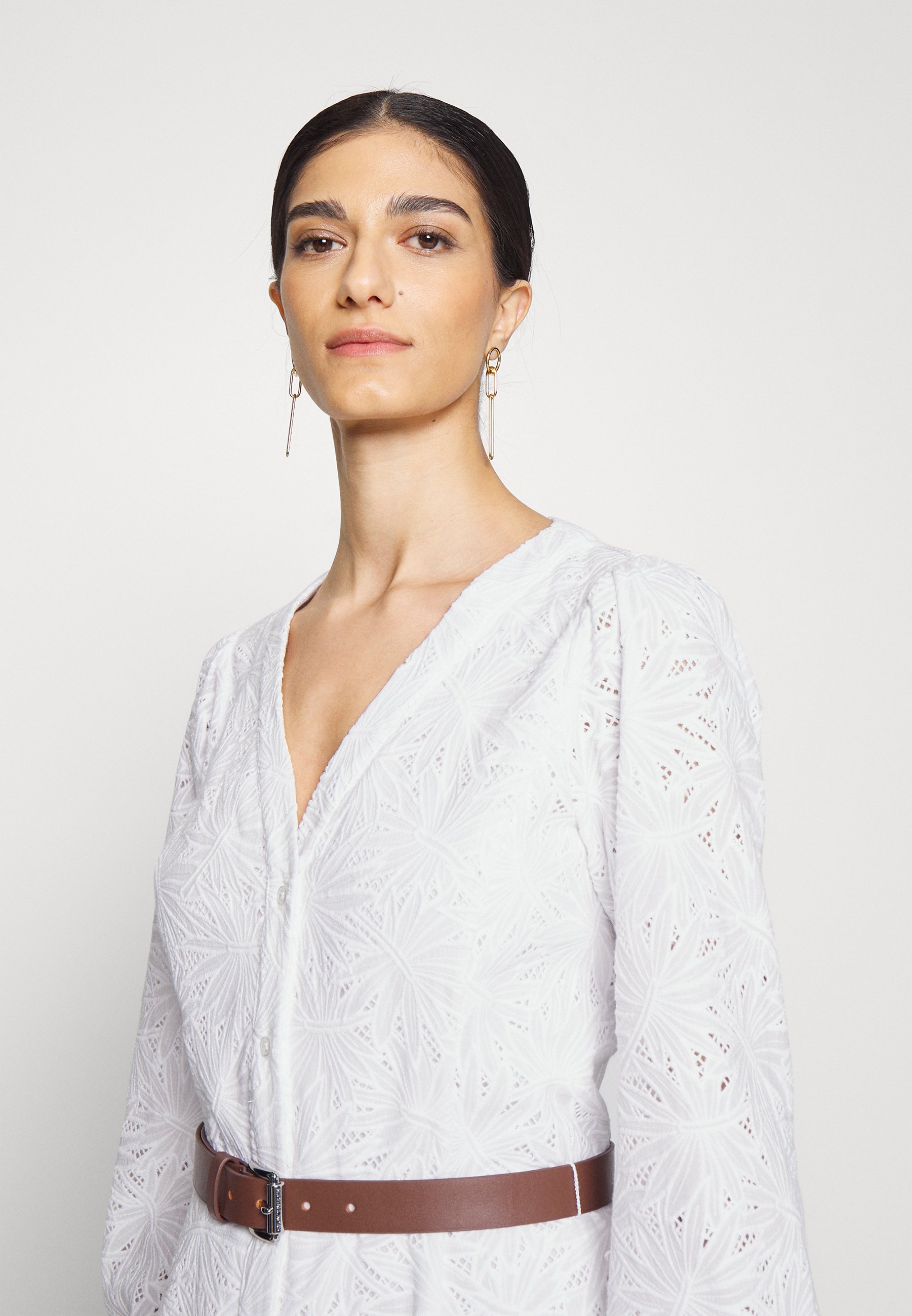 Michael kors white shirt dress Clearance