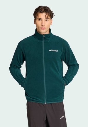 MT ESS FZ FL - Giacca in pile - aurora ivy