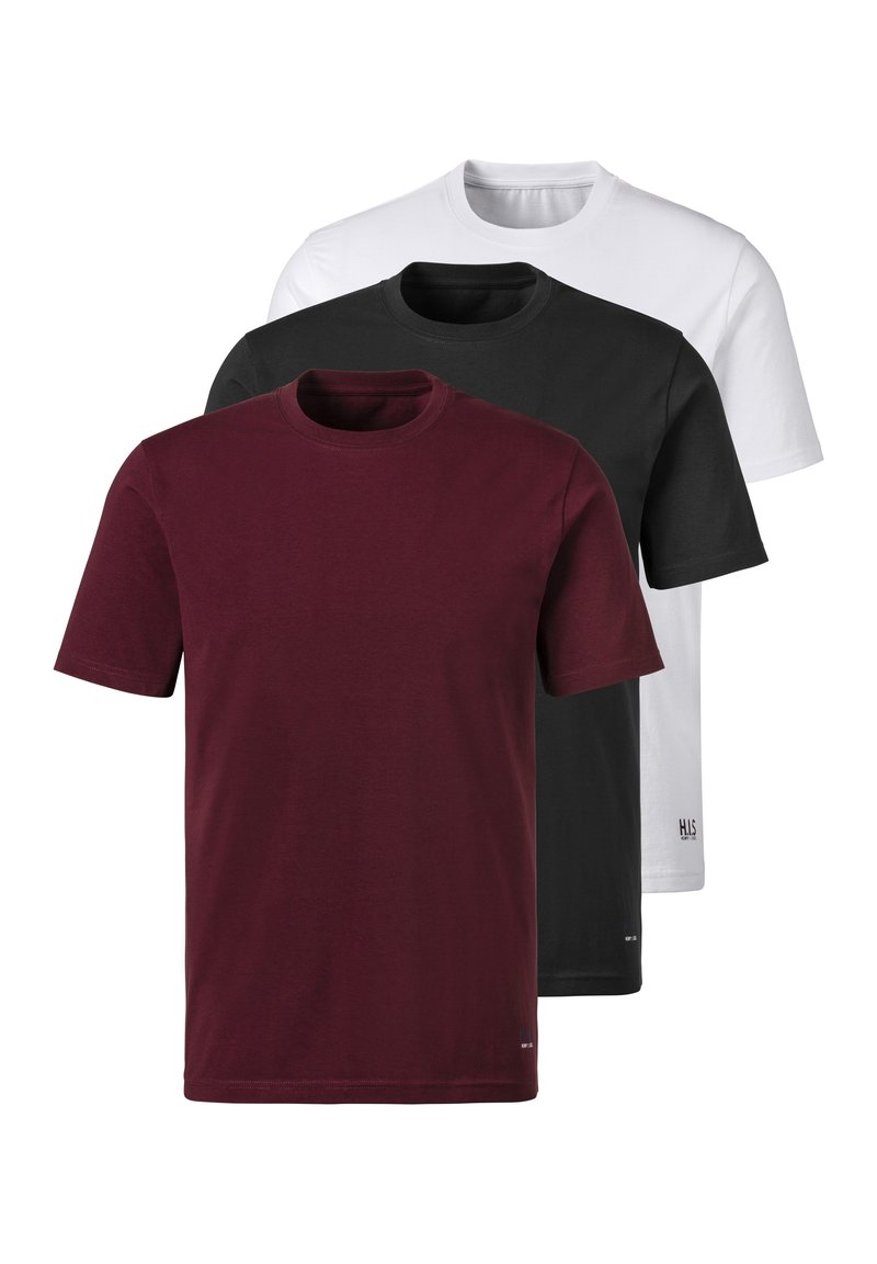 Elegancity 3er Pack Herren T-Shirts Slim Fit - Basic Kurzarm Shirts Für Sommer & Sport