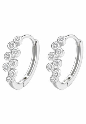 SPRINKLE HUGGIE HOOP - Ohrringe - silberfarben