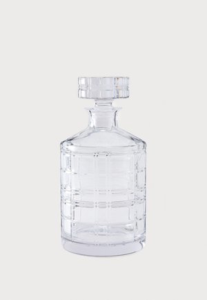 PLAID DECANTER - Jarra - clear