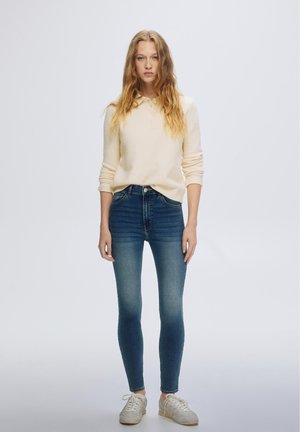 PULL&BEAR Jeans Skinny Fit - blue denim