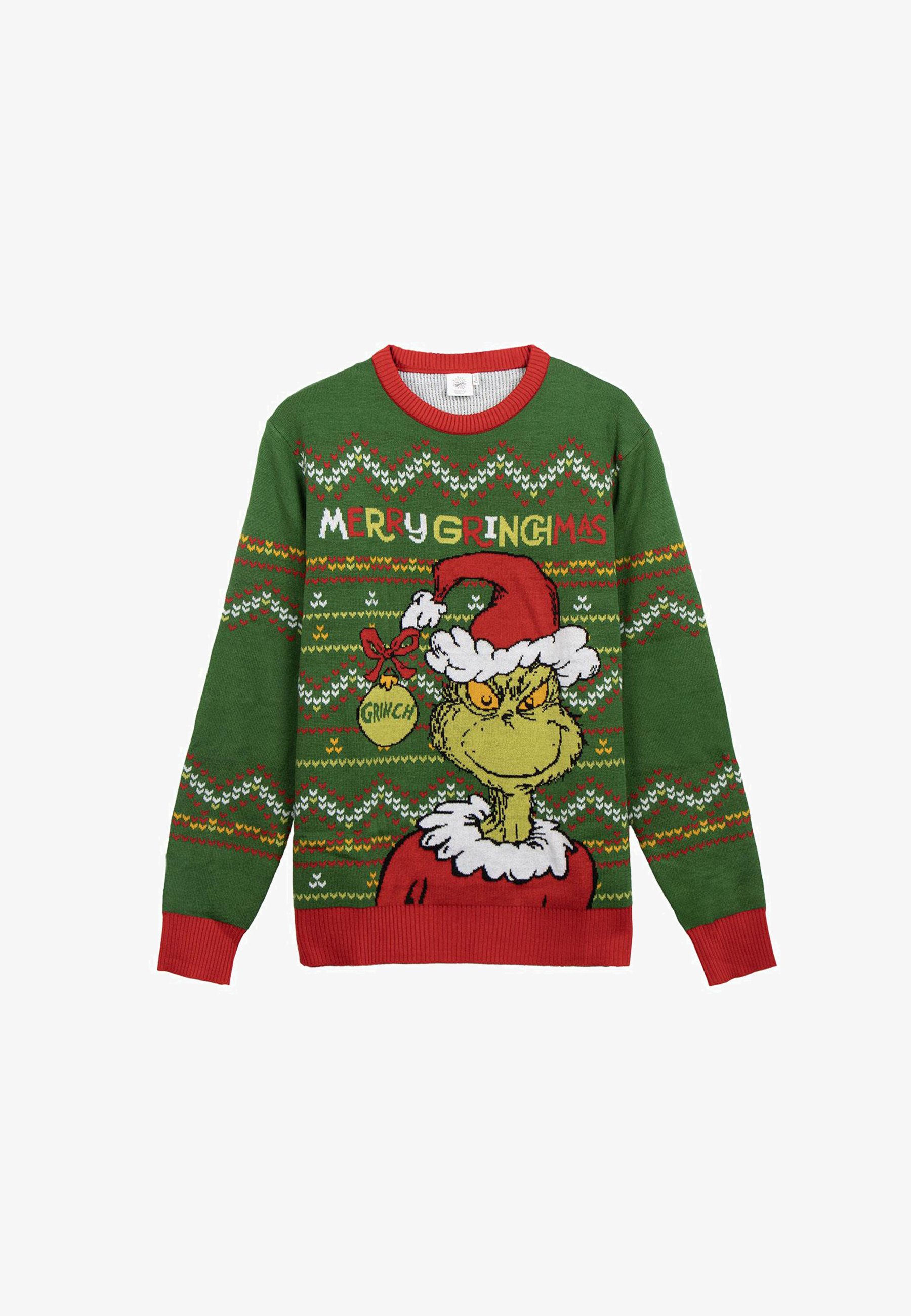 Cerdá GRINCH MERRY GRINCHMAS WEIHNACHTS Jumper grün/green
