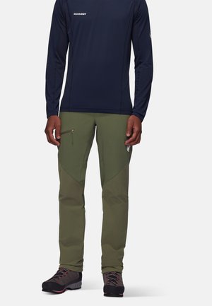 COURMAYEUR SO PANTS MEN - Outdoor trousers - dark marsh
