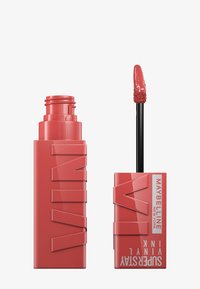 Maybelline New York - SUPER STAY VINYL INK - Flytande läppstift - Peachy Miniatyrbild 1