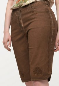 Ulla Popken Shortsit - dark brown