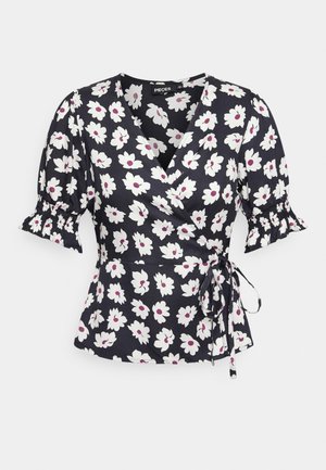 Pieces, PCNIKA WRAP  - Blouse - dark navy