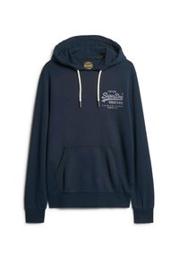 Superdry & Co VI HERITAGE - Jersey con capucha - blau