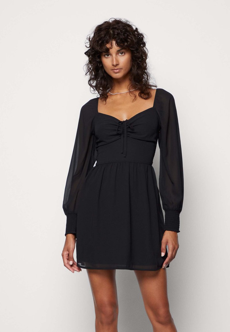 Hollister Co. SHORT DRESS Jurk black/zwart Zalando.nl