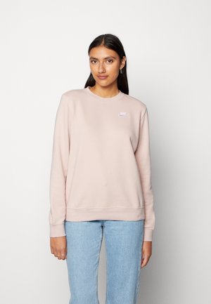CLUB CREW - Mikina - pink oxford/white
