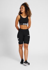 Hummel MAJA 2-PACK SPORTS - Sport-BH med medium stöd - black insigina blue