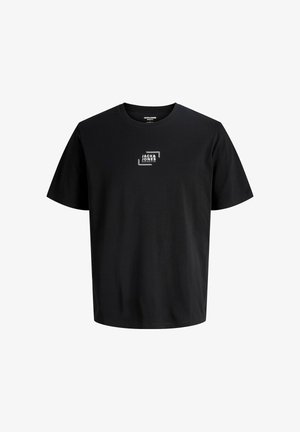 Jack & Jones, Plus Size Logo - Trükipildiga T-särk - black