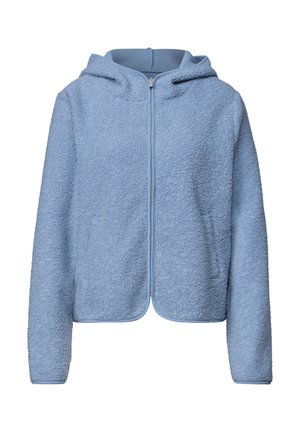 Street One, TEDDY-JACKE MIT KAPUZE UND TASCHEN - Veste polaire - northern blue