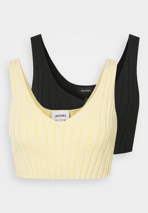 2 PACK - Linne - black/light yellow